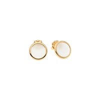 Orecchini Aquaforte Donna Tonde Reverse in Argento Quarzo idrotermale H4180257